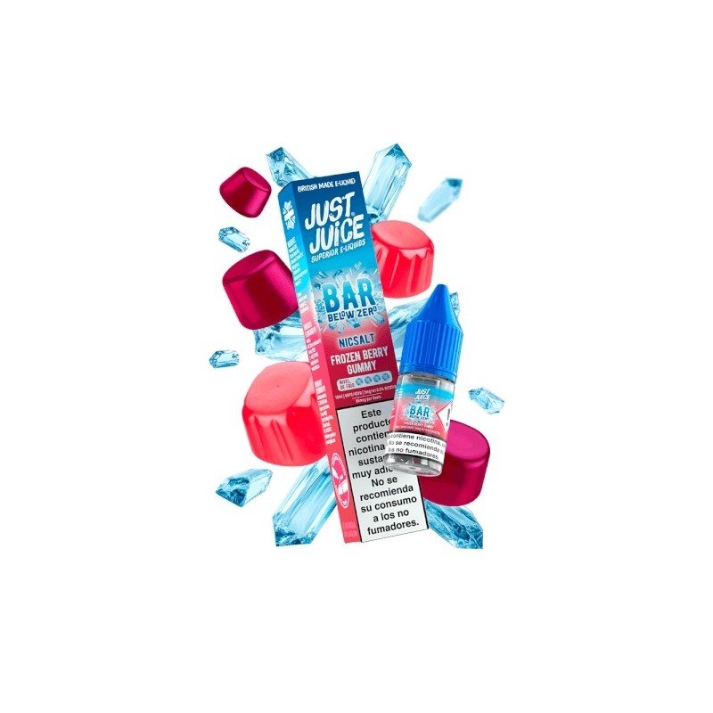 Just Juice Below Zero Salts Frozen Berry Gummy 10ml