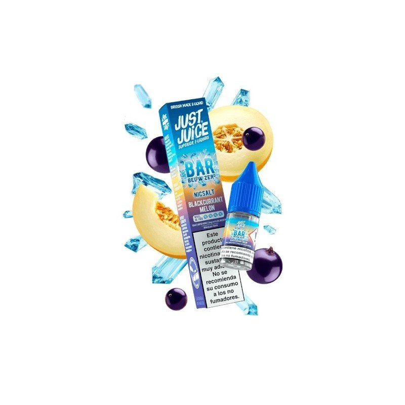 Just Juice Below Zero Salts Blackcurrant Melon 10ml