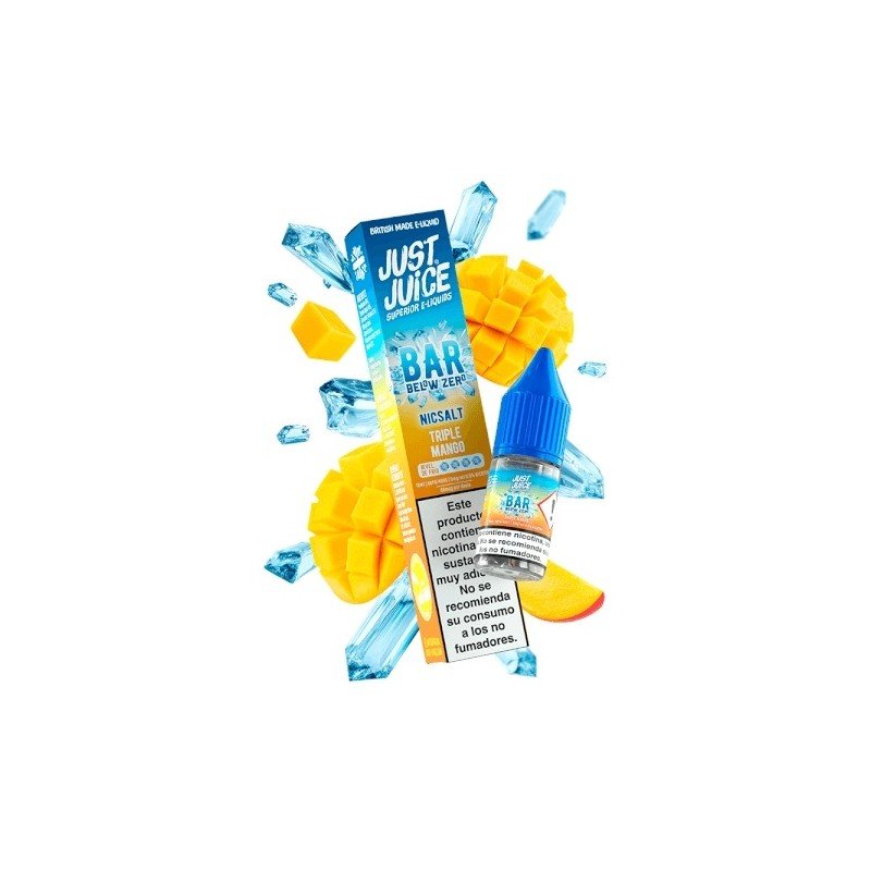 Just Juice Below Zero Salts Triple Mango 10ml