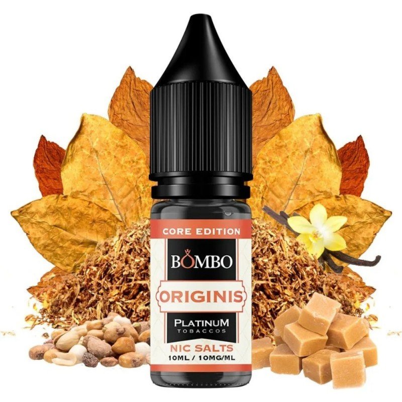 Originis Core 10ml - Platinum Tobaccos Nic Salts by Bombo