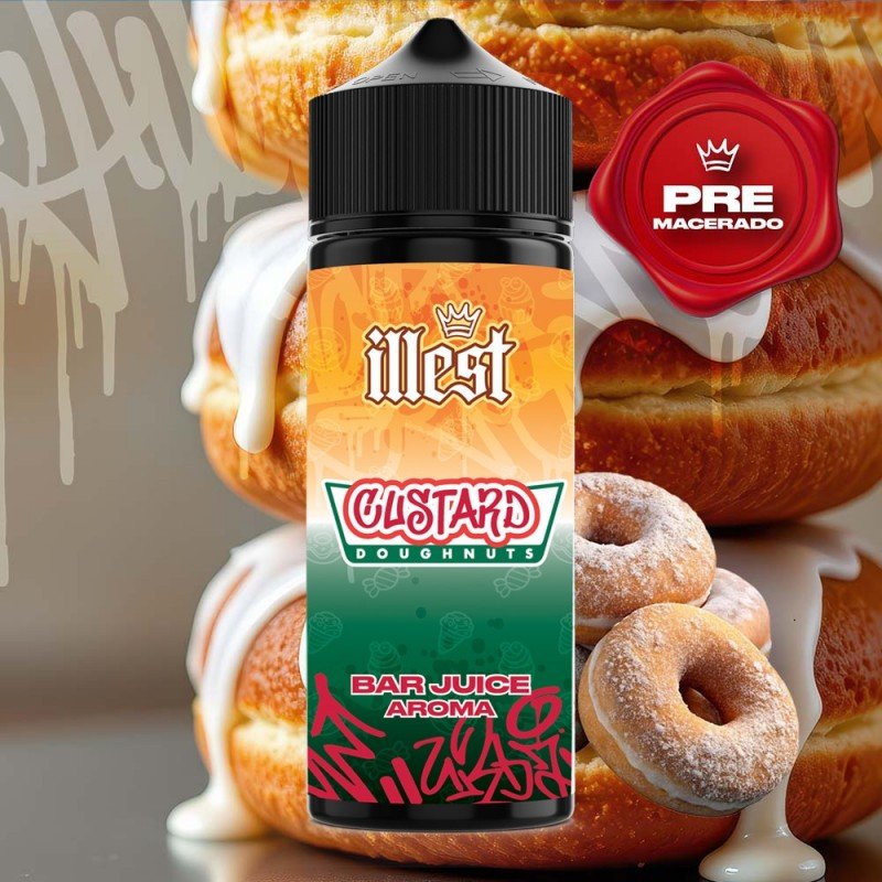 Aroma Illest Custard Donut Longfill