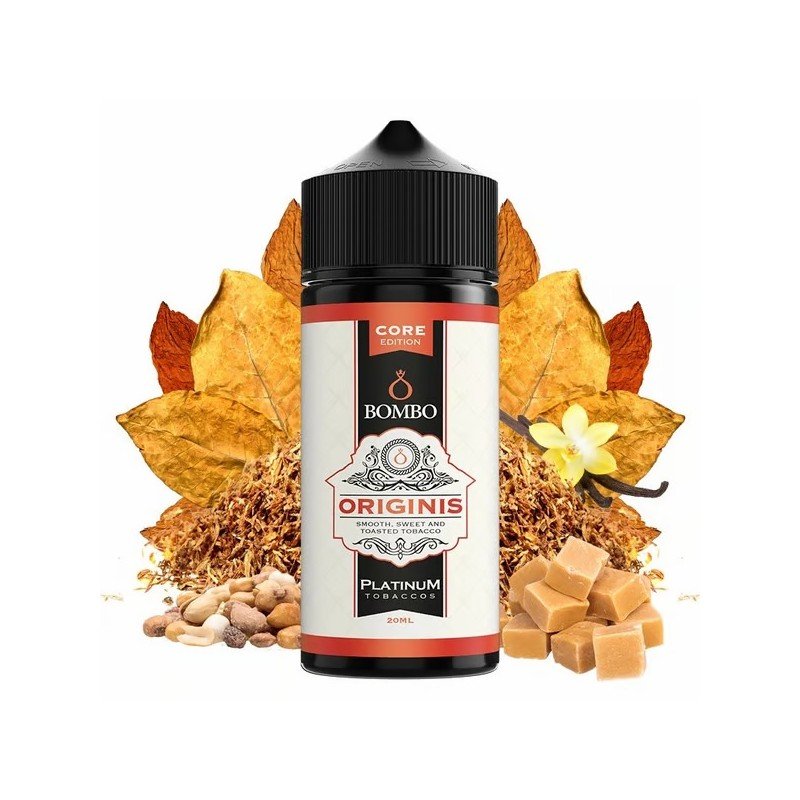 Aroma Originis Core Edition 20ml/120 (Longfill) - Platinum Tobaccos by Bombo