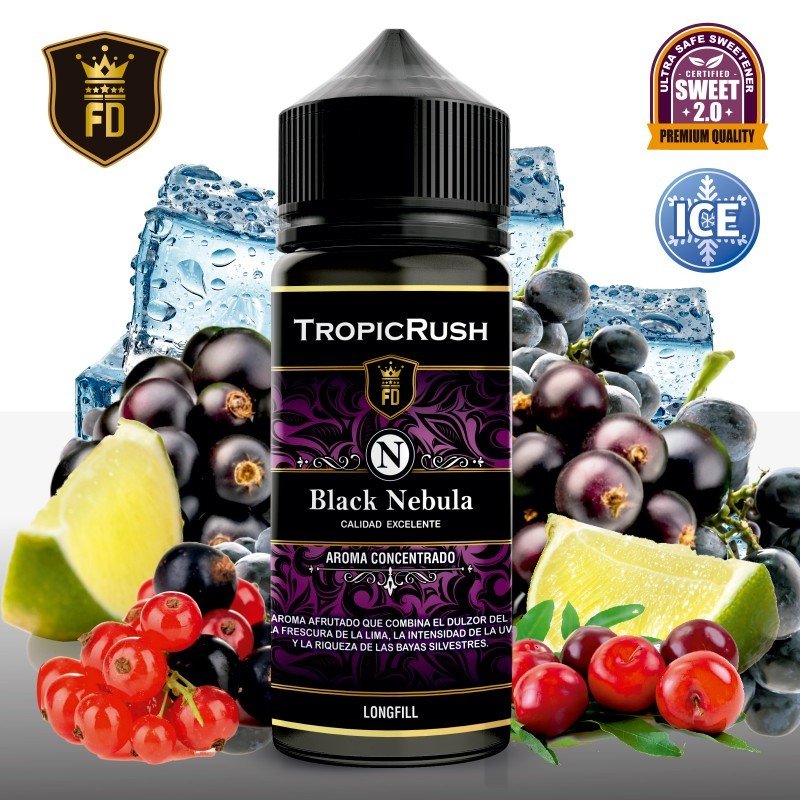 Aroma Black Nebula 6ml/120 Longfill - Vap Fip