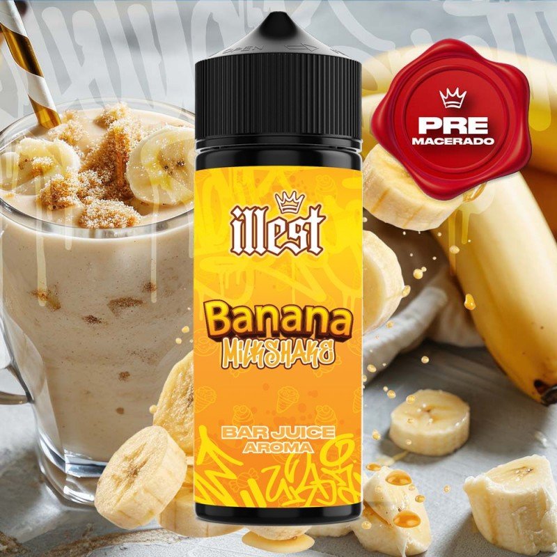 Aroma Illest Banana Milkshake Longfill
