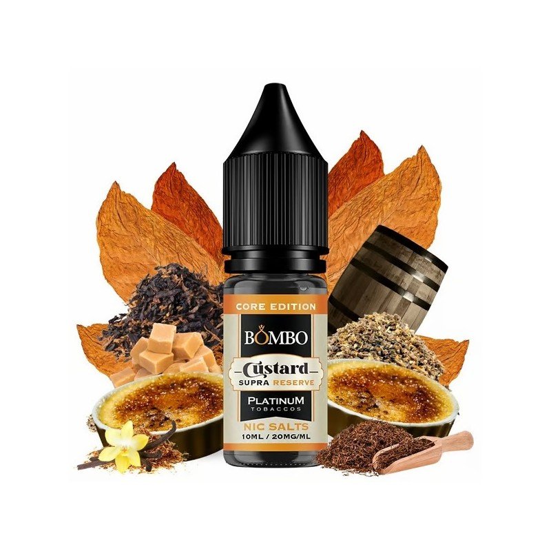 Custard Supra Reserve Core 10ml - Platinum Tobaccos