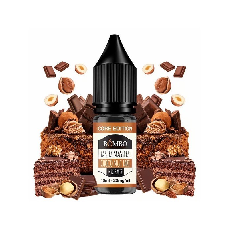 Choco Nut Tart Core Edition 10ml - Pastry Masters Nic Salts by Bombo