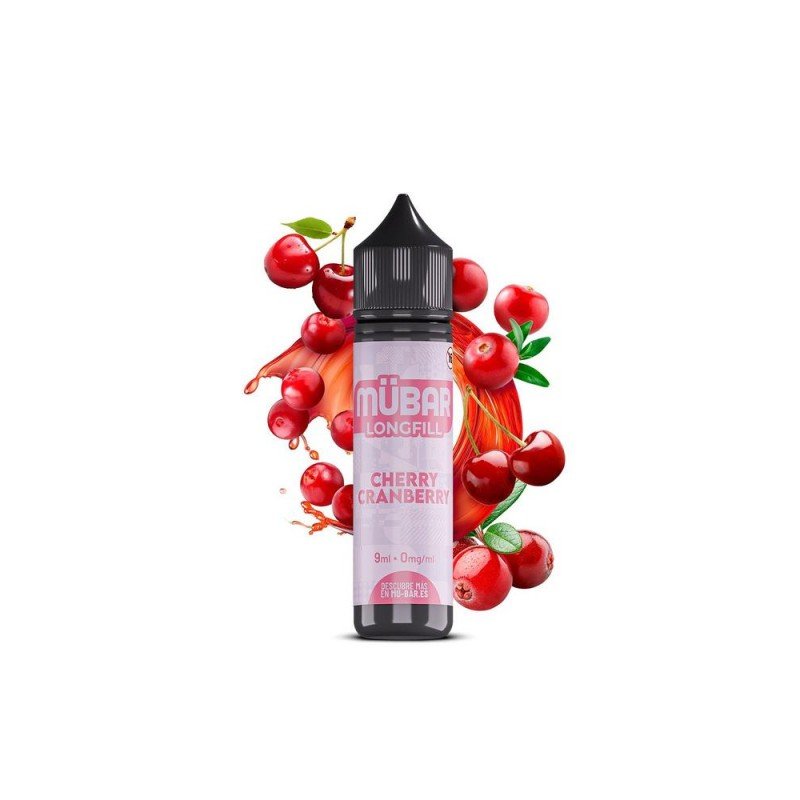 MÜBAR LONGFILL CHERRY CRANBERRY 9ML/60
