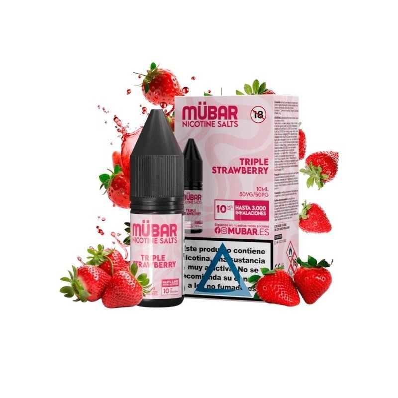Mübar Salts Triple Strawberry 10ml