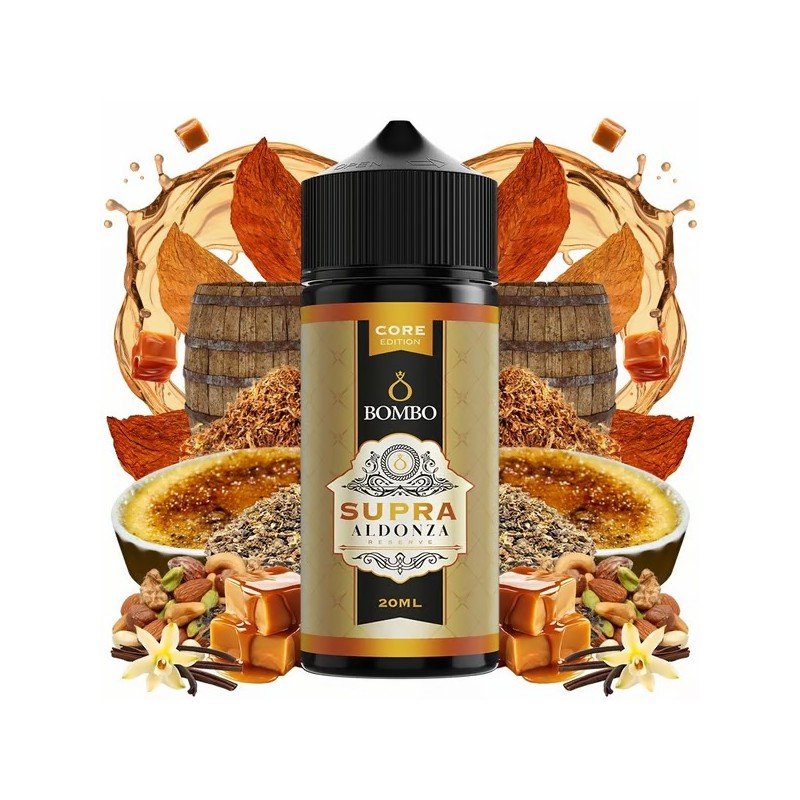 Aroma Supra Aldonza Core Edition 20ml/120 (Longfill) - Platinium Tobaccos by Bombo