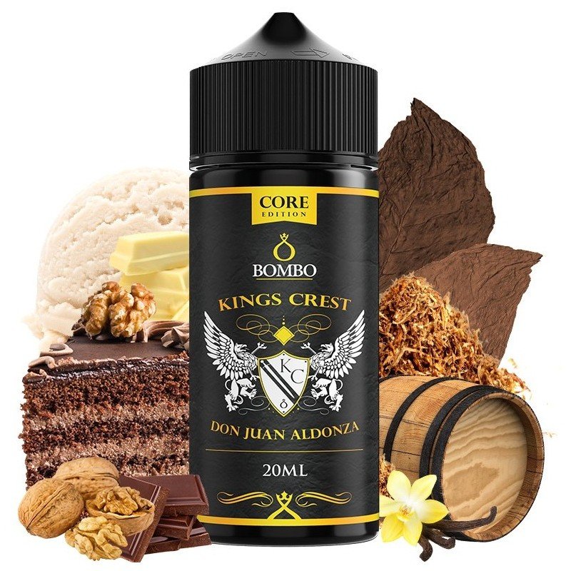 Aroma Don Juan Aldonza Core 20ml/120 (Longfill) - Kings Crest & Bombo