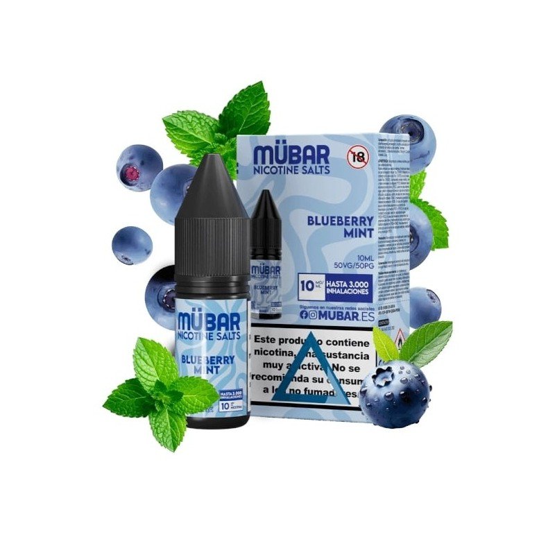 Mübar Salts Blueberry Mint 10ml