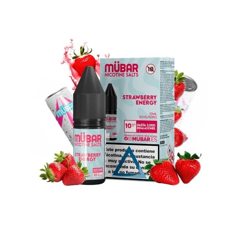 Mübar Salts Strawberry Energy 10ml
