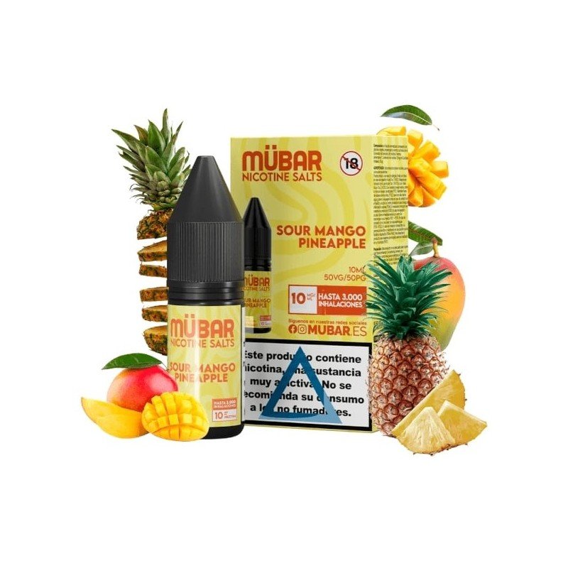 Mübar Salts Sour Mango Pineapple 10ml