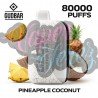 GudBar Glow 80000 – Pineapple Coconut