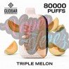 GudBar Glow 80000 – Triple Melon