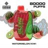 GudBar Glow 80000 – Watermelon Kiwi
