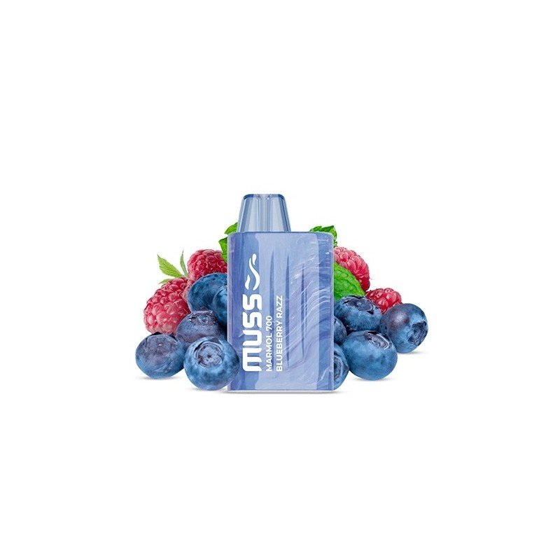 Muss Marmol 700 Disposable Blueberry Razz 20mg