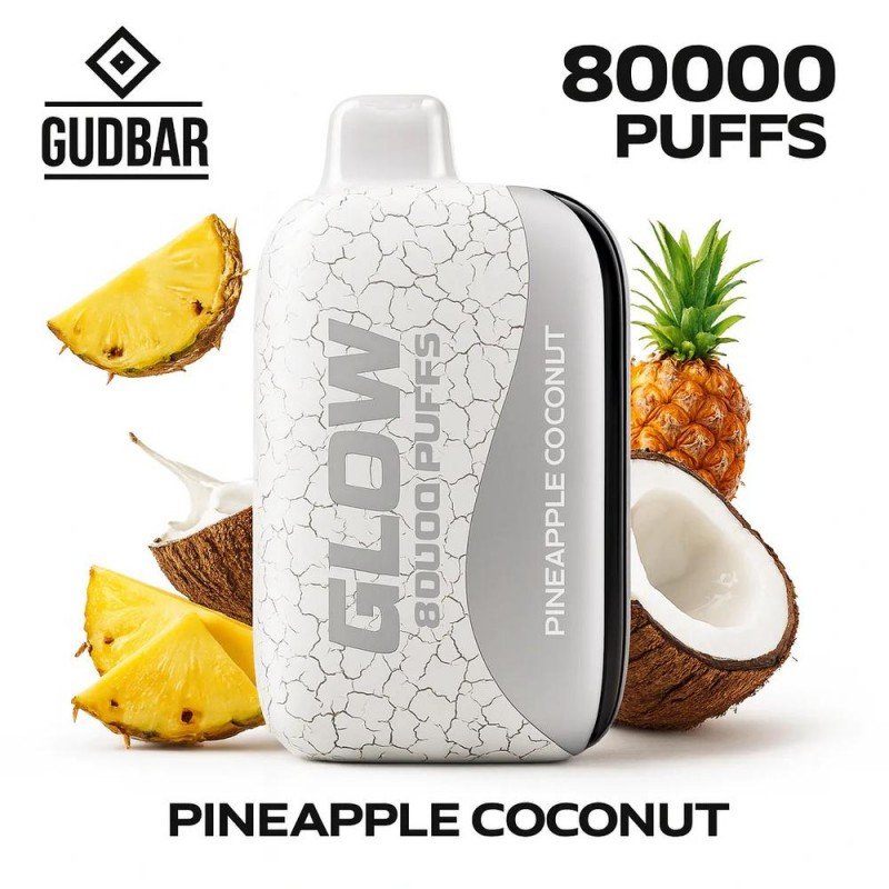 GudBar Glow 80000 – Pineapple Coconut