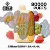 GudBar Glow 80000 – Strawberry Banana