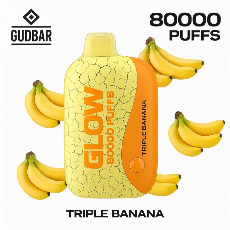 GudBar Glow 80000 – Triple Banana
