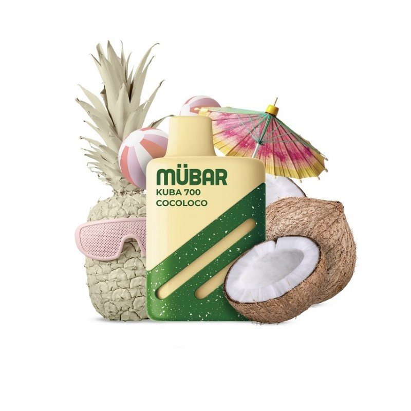 Pod Desechable MUBAR KUBA 700 Cocoloco 2%