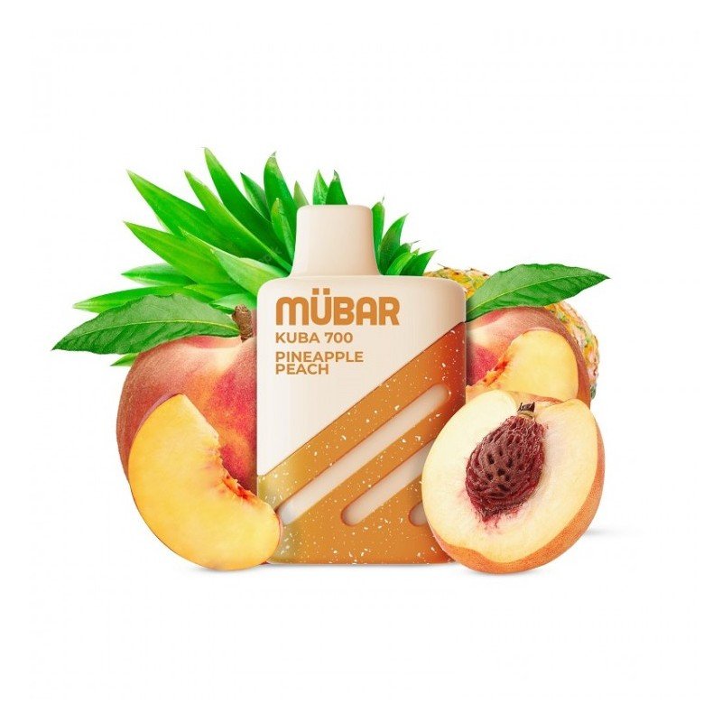 Pod Desechable MUBAR KUBA 700 Pineapple Peach 2%