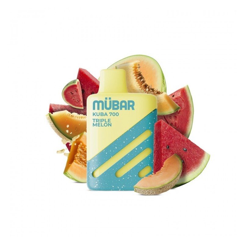 Pod Desechable MUBAR KUBA 700 Triple Melon 2%