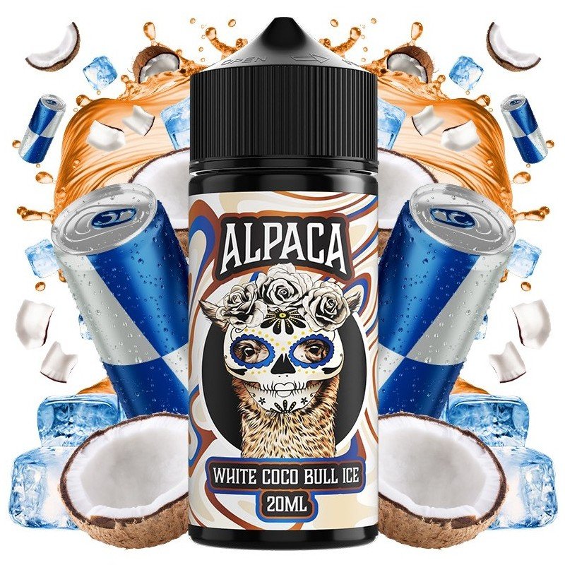 Aroma White Coco Bull Ice 20ml/120 (Longfill) - Alpaca
