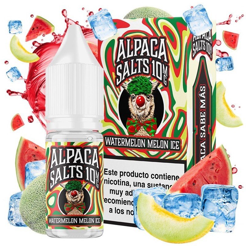 Watermelon Melon Ice 10ml - Alpaca Salts