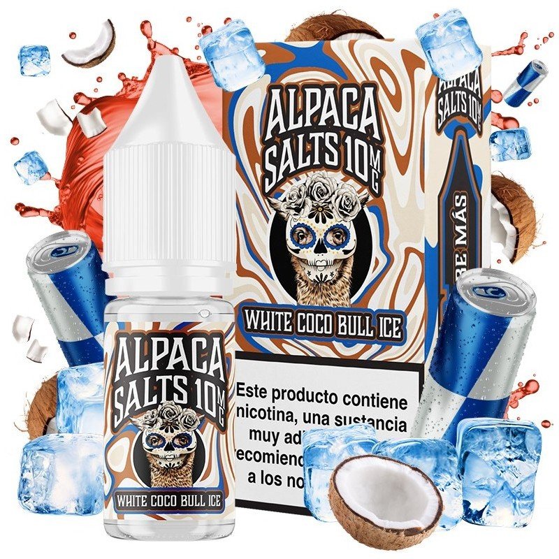 White Coco Bull Ice 10ml - Alpaca Salts