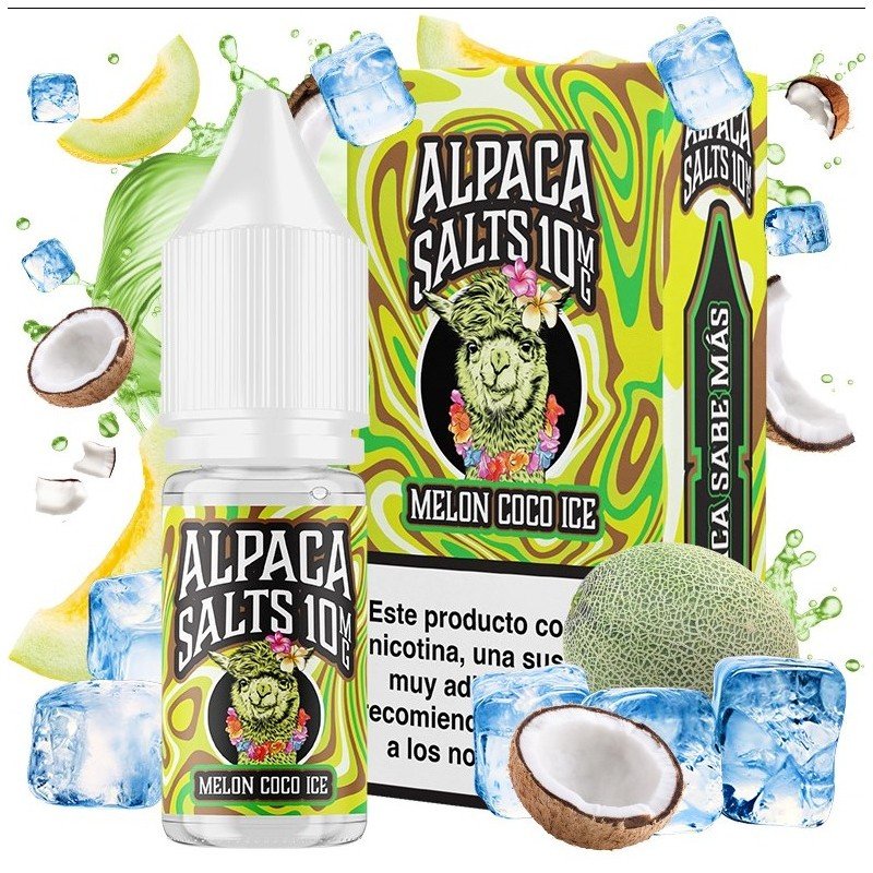 Melon Coco Ice 10ml - Alpaca Salts