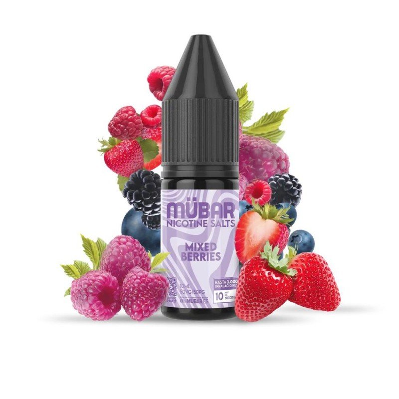 Mübar Salts Mixed Berries 10ml