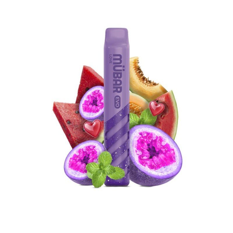 Mübar Evo 800 Disposable Love 20mg