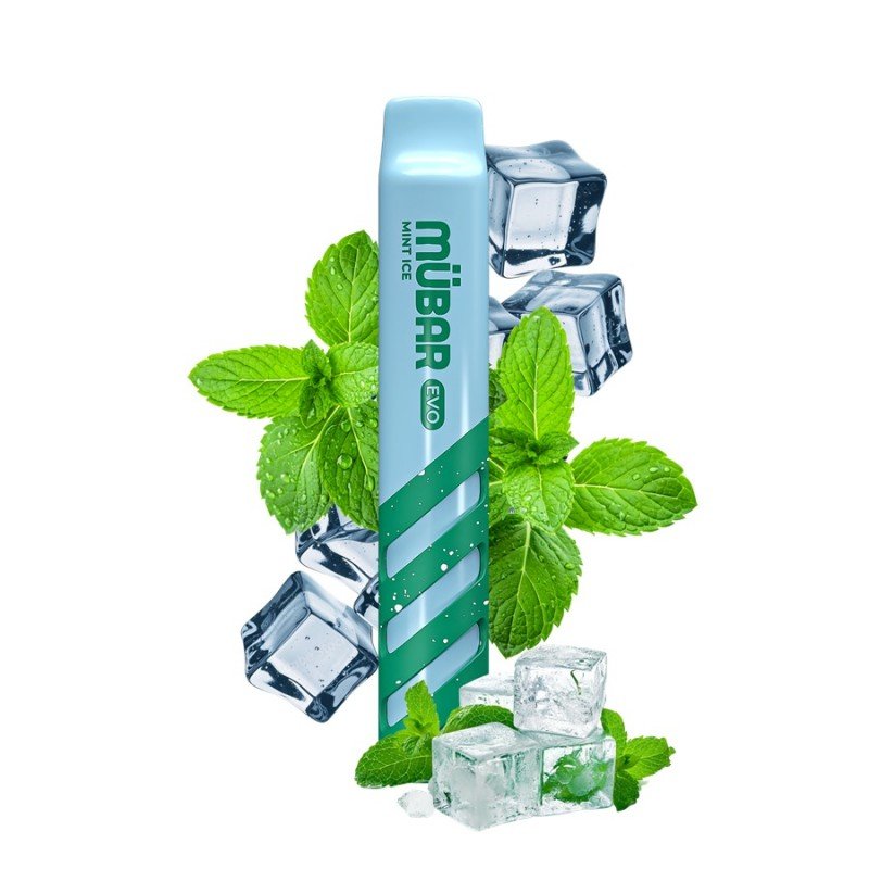 Mübar Evo 800 Disposable Mint Ice 20mg