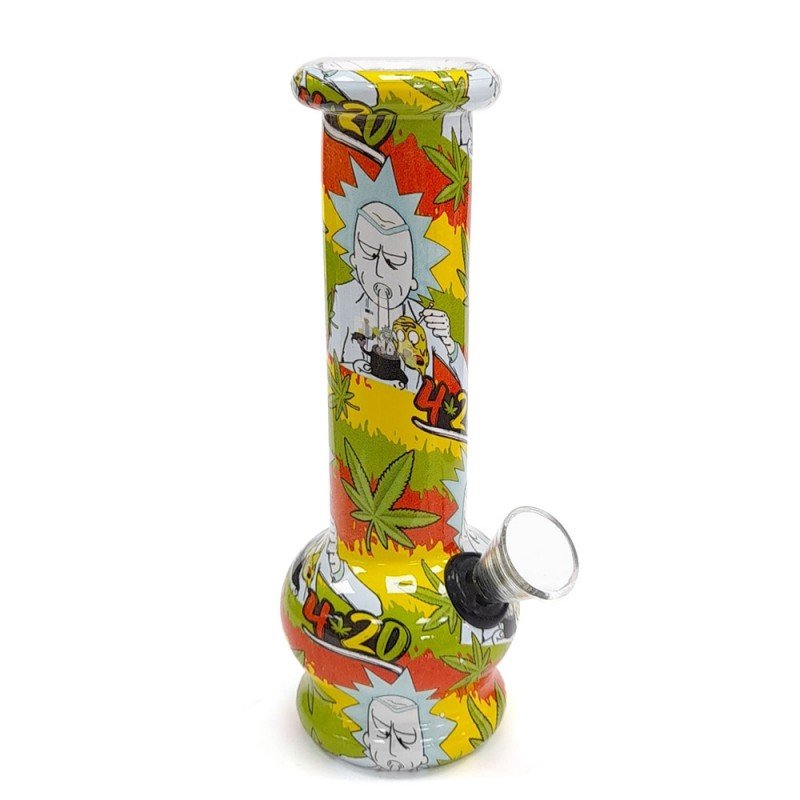 Bong Cristal Rick & Morty 15 cm